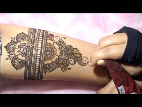 Easy Beautiful Mehendi | New Stylish Full Hand Mehndi Design Step By Step