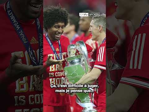 👀 Dante voit le PSG faire le doublé en LDC... et le compare à son Bayern avec Ribéry ! #shorts
