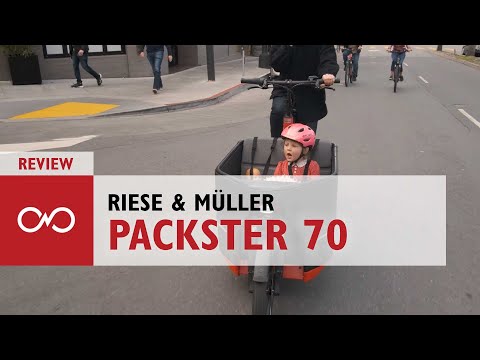 Review: The New 2021 Riese & Müller Packster 70 Electric Family Cargo Bike