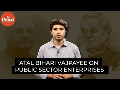 India hasn’t done much on privatising PSUs. Unprepared for 21st century: Vajpayee