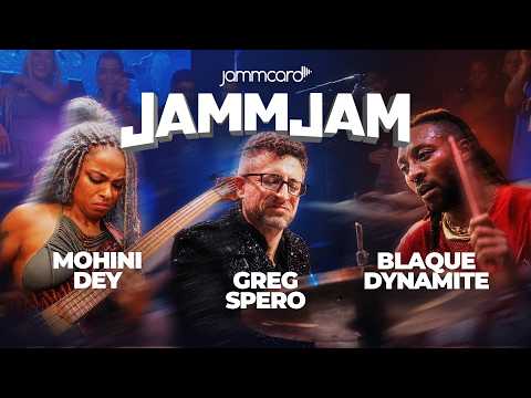 #JammJam Spirit Fingers Trio (Greg Spero, Mohini Dey, Blaque Dynamite) - Introverted Soul & You LIVE