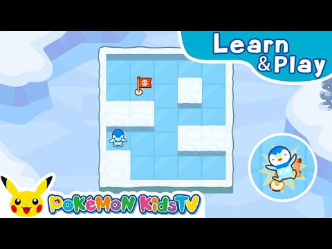 Don't Slip Up, Piplup | Learn & Play with Pokémon | Pokémon Kids TV​