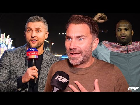 EDDIE HEARN REACTS TO CARL FROCH SAYING DANIEL DUBOIS WILL “DEMOLISH” JOSEPH PARKER, SLAMS SCHOFIELD