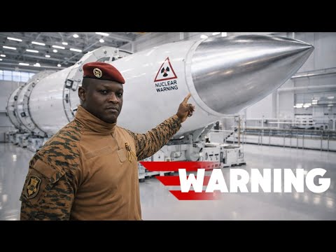 Captain Ibrahim Traoré issues a warning by leaving a nuclear center unique in the world