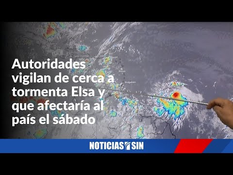 Tormenta Elsa avanza hacia RD