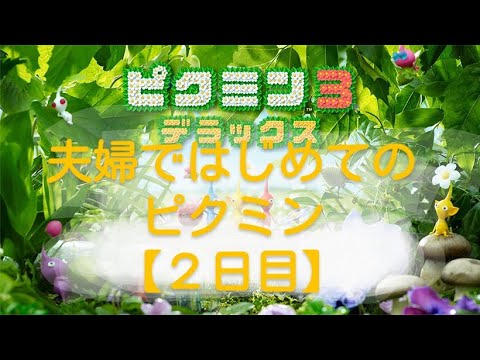 ピクミン3 はじめての夫婦旅【２日目】