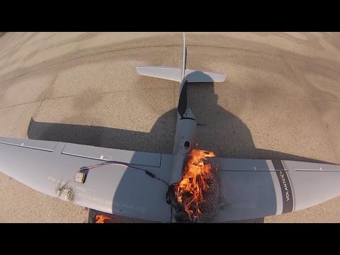 RC Plane Burst Into Flames after take off - UCsFctXdFnbeoKpLefdEloEQ