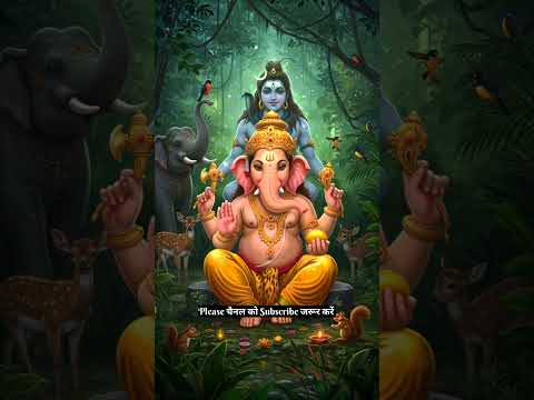🍃 जो पढ़ेगा ये, उसके सारे काम सिद्ध होंगे – जय गणेश देवा! l ganesh ji aarti #song #viral #shortvideo