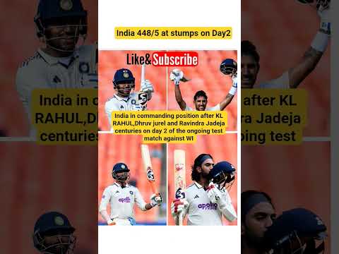 IND VS WI first test-2025