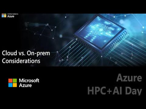 Azure_HPC+Al Day: Cloud vs On Prem
