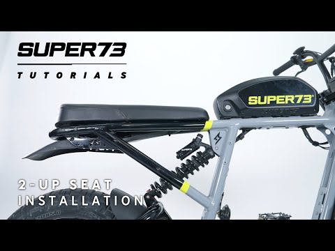 SUPER73 2-Up Seat Installation Tutorial