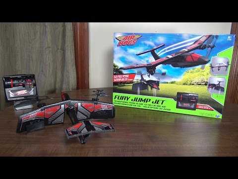 Air Hogs - Fury Jump Jet (VTOL) - Review and Flight - UCe7miXM-dRJs9nqaJ_7-Qww