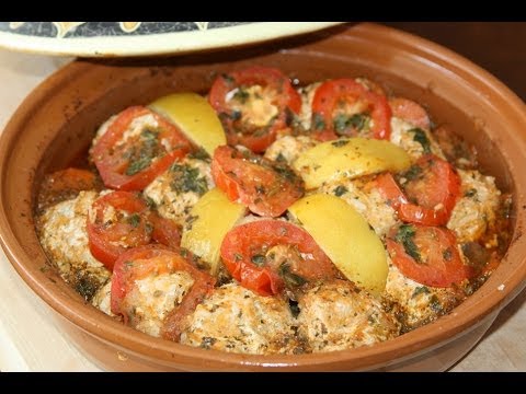 Moroccan Salmon & Rice Balls Tagine Recipe - Tagine de Boulettes de Saumon & Riz - UCXAPQmAry0L3asDMYiaxb4Q