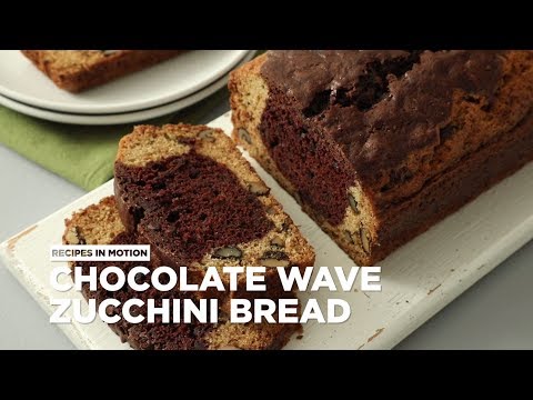 Bread Recipes - How to Make Chocolate Wave Zucchini Bread