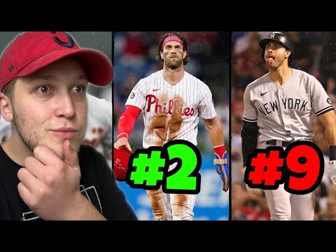 Ranking My TOP 10 Favorite MLB Players (2022)