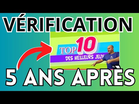 Mes 10 jeux préférés sont ils toujours mes 10 jeux préférés ?