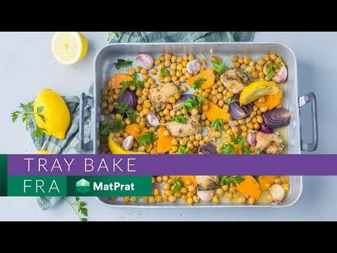 Tray Bake med kylling - kjapt og greit! | MatPrat