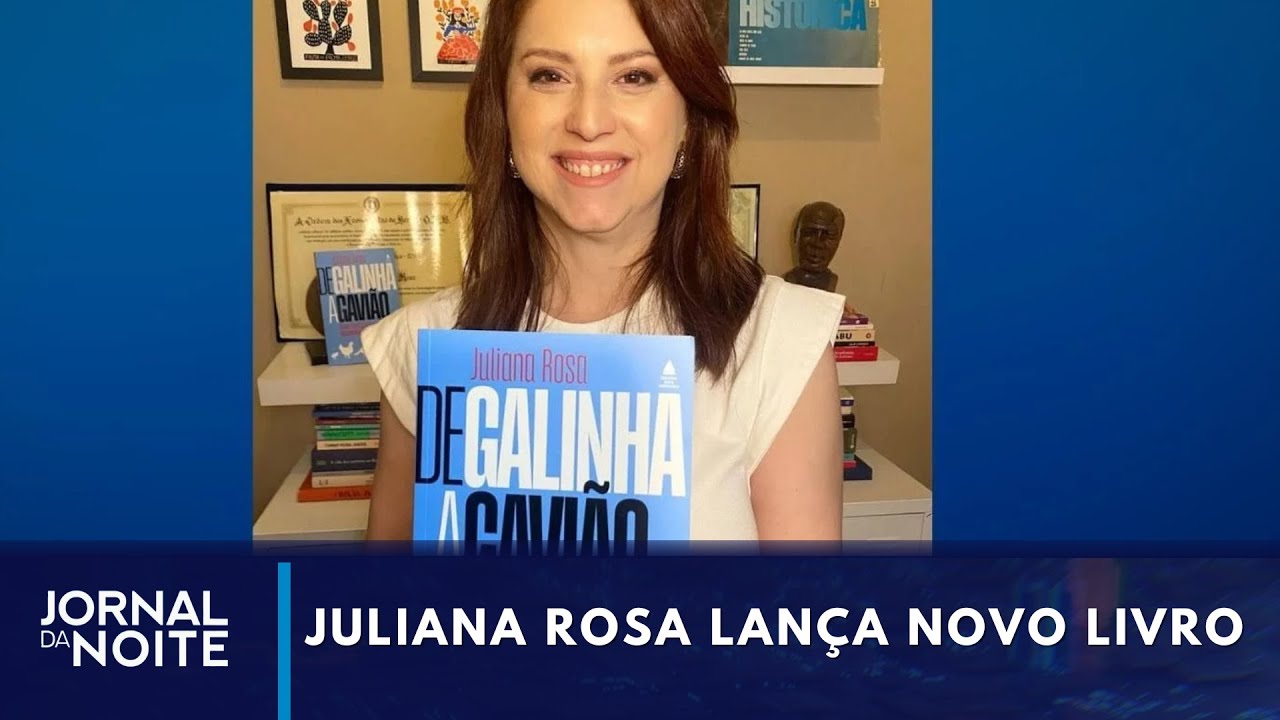 Jornalista do Grupo Bandeirantes, Juliana Rosa lança novo livro