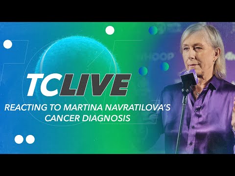 Martina Navratilova Cancer Diagnosis | Tennis Channel Live