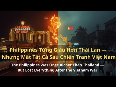 Philippines Từng Giàu Hơn Thái Lan — Nhưng Mất Tất Cả Sau Chiến Tranh Việt Nam