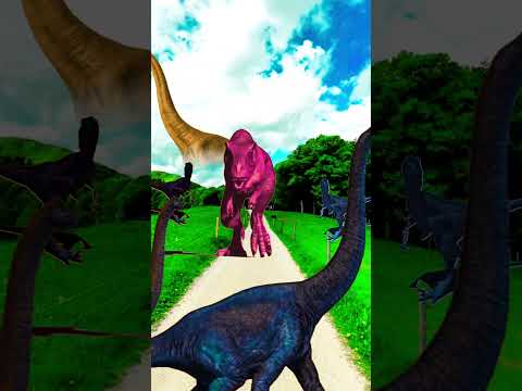 Big dinosaur Chase and chasing part-341#dinosaur #dinomonster #jurassicworld #youtubeshorts