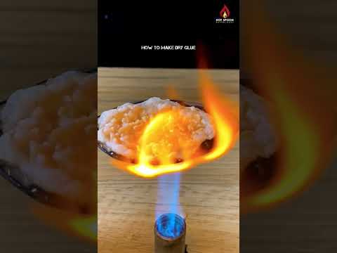 1000°C How to make Dry Glue 😱#satisfyingvideo #relexing #foryou #usa🇺🇸 #blaze
