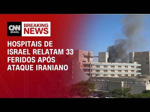 ​Hospitais de Israel relatam 33 feridos após ataque iraniano | CNN ARENA
