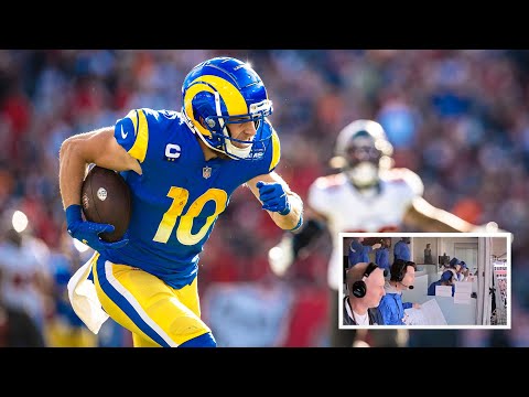 Rams WR Cooper Kupp's 70-Yard Touchdown In Divisional Round vs. Buccaneers | Radio Call Of The Game video clip