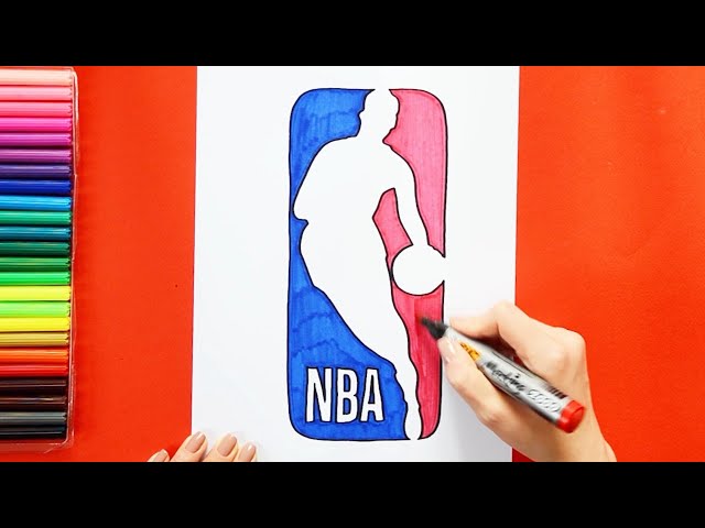 How to Draw the NBA Logo