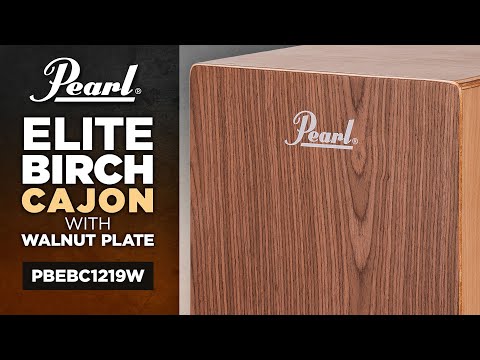 PBEBC1219W Elite Birch Cajon with Walnut Faceplate