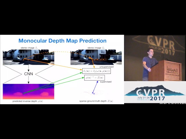 Semi-Supervised Deep Learning for Monocular Depth Map Prediction