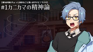 #1 カニカマの精神論　/星丸歩凛のちょっと余計なこと言いますけど？ラジオ