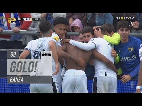 Goal | Golo Banza: Famalicão (3)-2 SC Braga (Liga 21/22 #34)