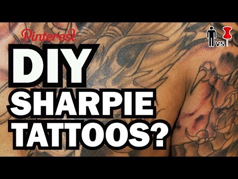 DIY Sharpie Tattoos? - Man Vs. Pin #20 - UCBMxQPhfM6nkhQ8vPfQhkCg