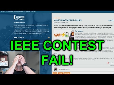 eevBLAB #25 - IEEE Maker Contest Extreme FAIL! - UC2DjFE7Xf11URZqWBigcVOQ