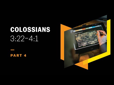 Should Fear of God Motivate Us? Colossians 3:22–4:1, Part 4