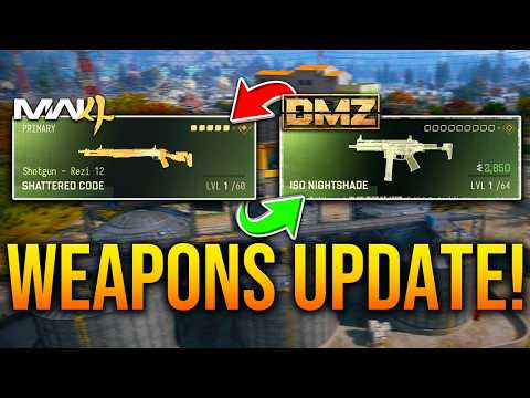 MODERN WARFARE 4 New WEAPONS UPDATE... (Progression, New Changes, &amp; More)