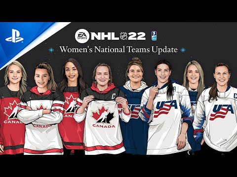 NHL 22 - IIHF Women's Hockey Update | PS5, PS4