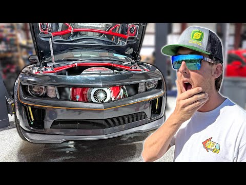 Do it for Dale: Camaro Turbine Engine Unveiled with Cleetus McFarland