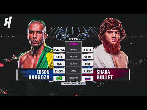 Edson Barboza vs Shara Bullet - FULL FIGHT HIGHLIGHTS 🔥 Hype Fighting Championship
