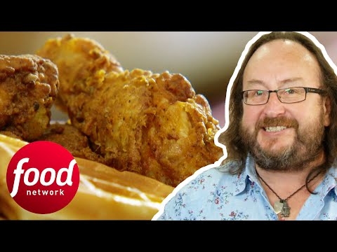 Hairy Bikers Make The Ultimate Chicken & Waffles Recipe! | Hairy Bikers' Mississippi Adventure