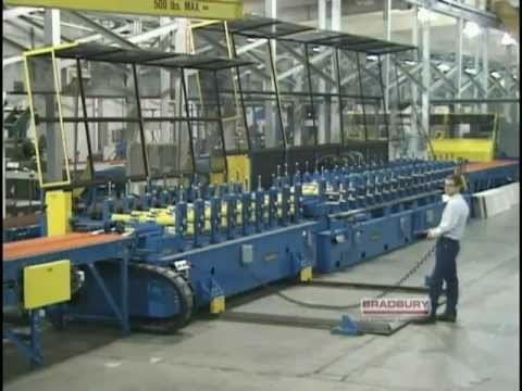 Bradbury Garage Door Panel Rollforming Line #2