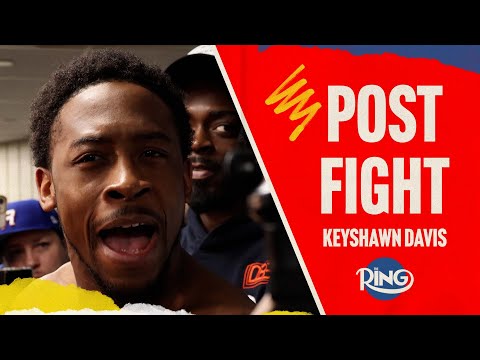 Keyshawn Davis Wants All The BIG NAMES! Berinchyk Post Fight Reaction