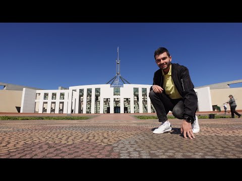 Exploring the Australian Parliament House 🇦🇺