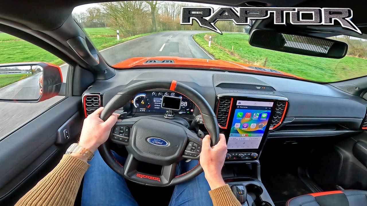 2023 FORD RANGER RAPTOR 3.0 V6 BiTurbo – POV Test Drive
