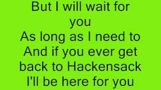 Fountains Of Wayne - Hackensack lyrics