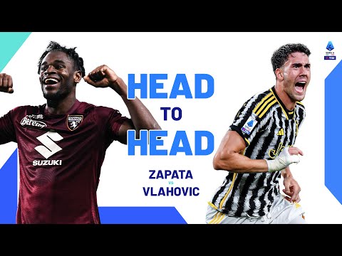 The Battle of the Strikers in Turin! | Zapata vs Vlahovic | Head to Head | Serie A 2023/24