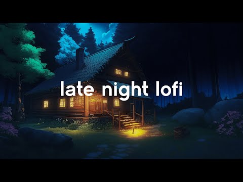 Late Night Lofi π Relaxing Ambience with Cozy Night Deep Focus