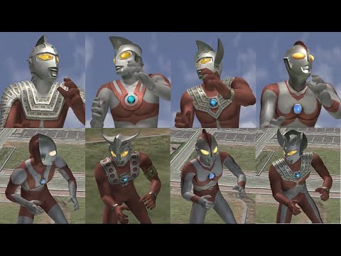 【ウルトラマンFE3】ゴモラの雄たけびにうろたえる昭和のウルトラマン　Ultraman Fighting Evolution 3