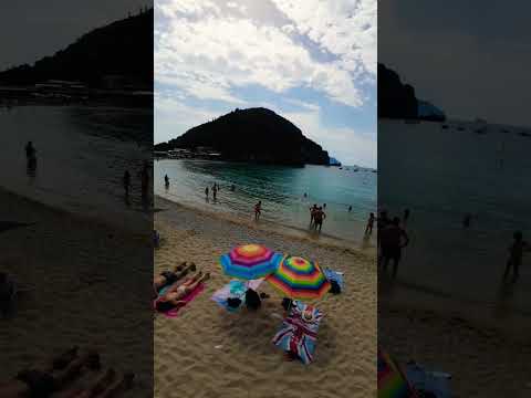 Agios Spiridon Beach, Paleokastritsa Corfu Walking Tour 🇬🇷 #youtube #travel #beach #corfu #greece